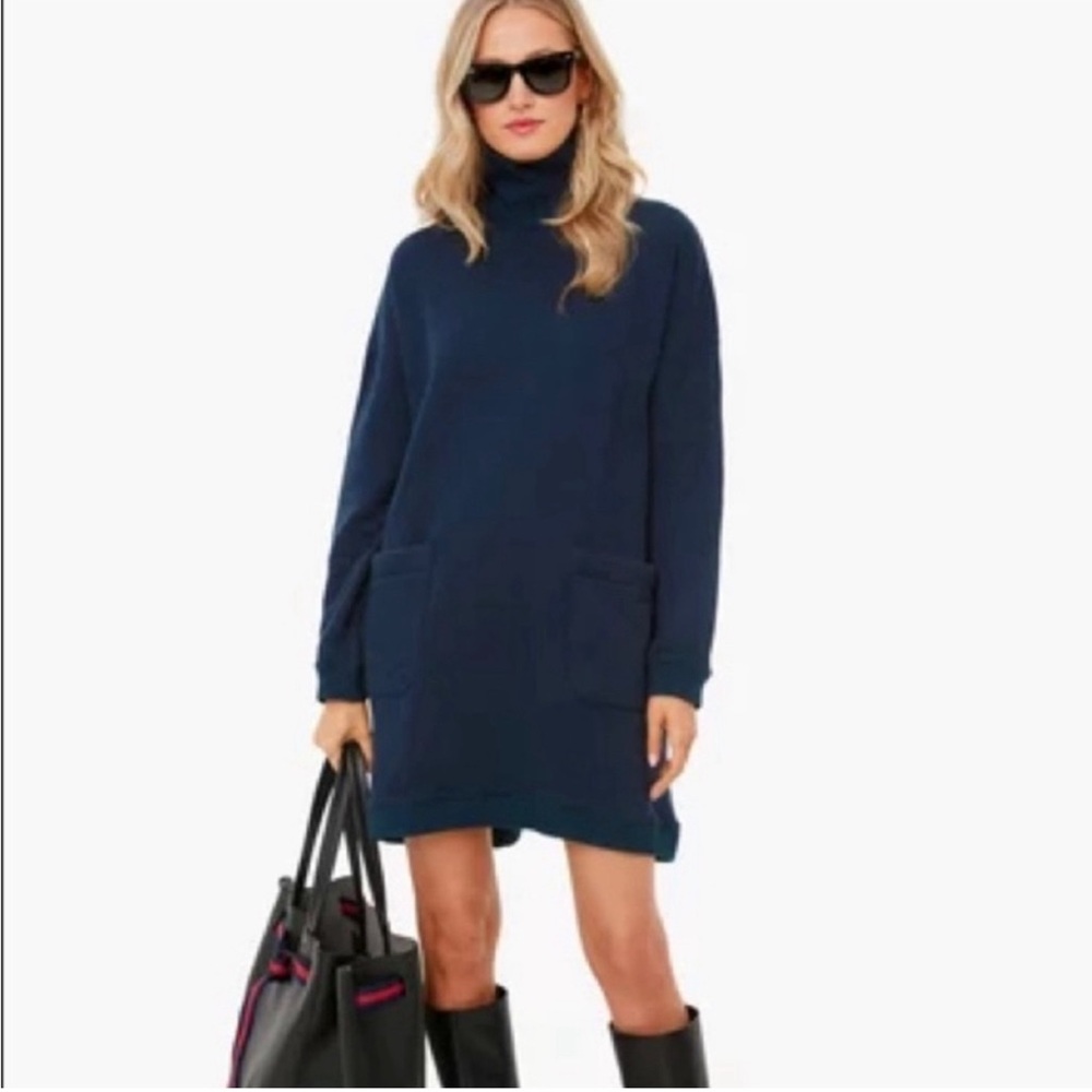 Pomander Place Tuckernuck NAVY Porter Dress Size Small
